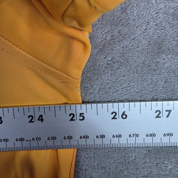 Mens Fila Sport Golf Orange Performance Polo Shirt Short Sleeve Polyester XL - Picture 6 of 8